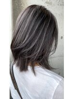 オーク ガーデン 中目黒(OAK garden)&nbsp;3Dハイライト×グレージュ♪【OAK中目黒】