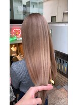 ラフ 難波店(LAFF)&nbsp;#黒髪#ボブルフ#ネビージュ#小顔#ワンレン