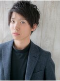 ソフト＆ワイル＊暖色系カラー束感ショートO