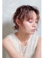 クシュ 所沢東口店(kusyu...)&nbsp;ベビーピンク/ホワイトピンク/オンブレ/ヨシンモリ/ウェーブ巻き