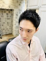 ミリオンバックス 上野(Million Bucks)&nbsp;アップバングショート<理容室>[メンズ/シェービング/床屋/上野]