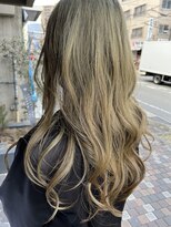 モンプルポ(momp repos)&nbsp;【momp repos】オリーブブロンド/デザインカラー/髪質改善