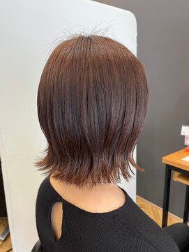 アルター(aL ter) 切りっぱなしボブ×ナチュラルブラウン