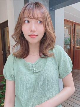 ルービック 和歌山(Rubik's) 韓国くびれヘア/大人ミディアム