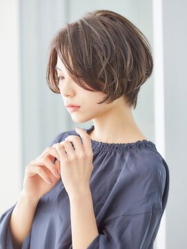 ミチオ ノザワ ヘアサロン ギンザ(Michio Nozawa HAIR SALON Ginza) 【池上まさよし】愛されナチュラルハイライト☆ショートボブ☆