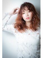 カバーヘア ブリス 北浦和(COVER HAIR bliss)&nbsp;ミルクティーピンク大人フェミニンカールTa3北浦和10代20代30代