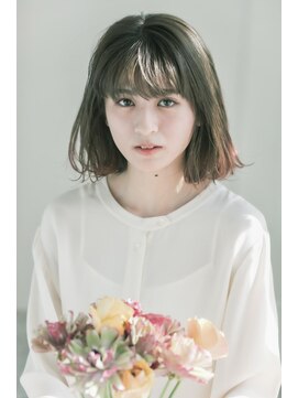 リル(re'll) 《花屋併設》　王道グレージュ［酸性ストレート/ヘアセット］