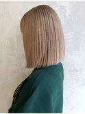 ボブブロンド_チェリーブラウンフェミニンロング_ba363292