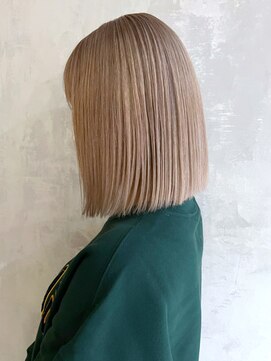 アルバム 渋谷パルコ(ALBUM) ボブブロンド_チェリーブラウンフェミニンロング_ba363292