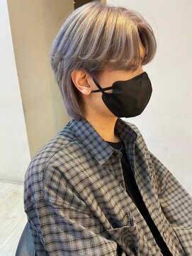 インク サカエ(inq sakae) メンズ/韓国ウルフ/シルバー