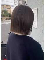 ヘアードレッシングショップ サロ(Hair Dressing Shop Salo) ヘンリーボブ×モカグレージュ