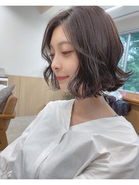 サンド 鹿児島中央(sand) @sei___sandショートボブ/切りっぱなしボブ/鹿児島中央駅