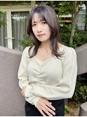 《TOPHAIR 玉島店/ ちゃみ》大人レイヤー×ラベンダーアッシュ