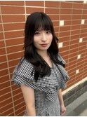 韓国風ロングヘア