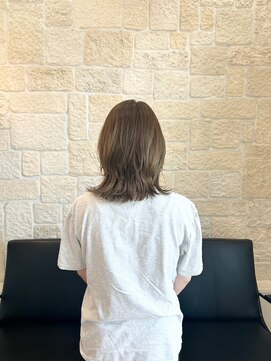 ヴァン カウンシル 川口店(VAN COUNCIL) 外ハネくびれヘア×夏の明るめライトブラウン#2