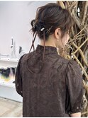 《SoSo》お呼ばれヘア× ツインスタイル