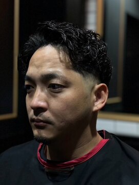 オトコデザイン(OTOKO DESIGN) スパイラルパーマ フェード メンズ