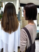 オーシャン(Ocean)&nbsp;［Ocean Hair&Life 水田］秋冬カラー/マロンベージュブラウン