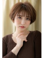 カバーヘア ブリス 川口(COVER HAIR bliss) 大人かわいいゆるふわラウンドマッシュTb9川口20代30代40代