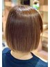 【表面のみ縮毛矯正】カット＋ネオメテオストレート(表面のみ)