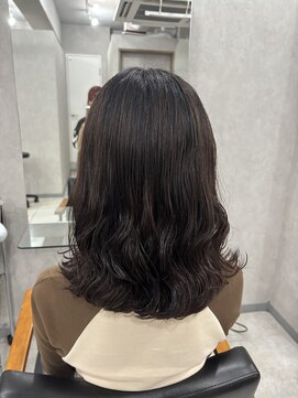 ルフ 錦糸町(L'oeuf) ぷるんとパーマ◎ミディアムヘア