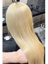 メゾン 心斎橋店(Maison)&nbsp;ホワイトブロンド/ブリーチ/心斎橋/ダブルカラー