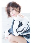 *どんどん可愛くなれる*イルミナで叶える透明感ショート