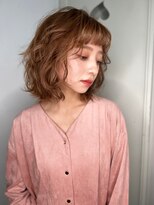 カバーヘア ブリス 戸田公園西口店(COVER HAIR bliss) 大人可愛いぱっつん前髪ひし形小顔ボブp1戸田公園20代30代40代