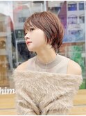 【毎朝ラク】美シルエット小顔ショートボブ