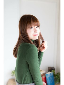 リスペクト マンボ(RESPECT MAMBO) アンブレラカラー/ウェーブパーマ/こなれミディ/前髪/豊田