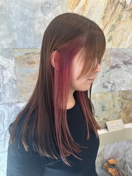 ロア バイ シズク センター南(LOA by sizuk) インナー×ピンクベージュ