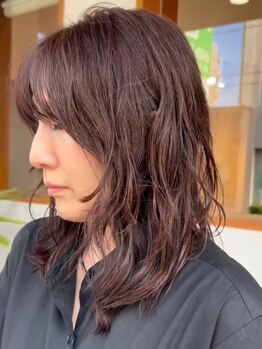 ハサミ(HASAMI)の写真/最新の”マシュマロパーマ”でダメージレスに理想のスタイルへ◎髪を傷めずにおしゃれが叶う*