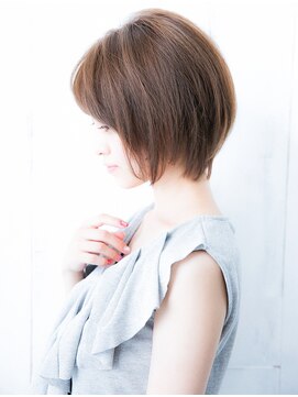 セイドット オモテサンドウ(Say. omotesando) くびれボブくびれショート前髪あり似合わせカットショート