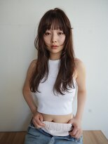 ケシキ 佐賀(keshiki)&nbsp;顔まわりカット/ダークブラウン/ナチュラル/レイヤーカット