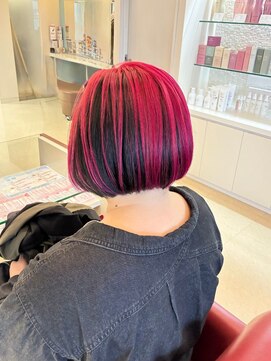 レクラ 清須店(L'eclat) アンブレラカラー-ピンク-