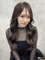 サニー 渋谷(SUNNY)&nbsp;レイヤーカット、ダークグレージュ、バレイヤージュ