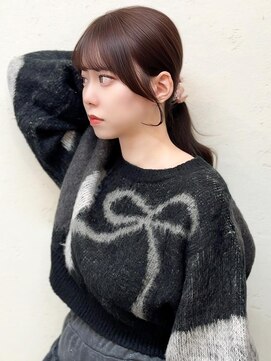 セルカ 新宿(CERCA) 小川/前髪カット/顔まわりカット/新宿美容室