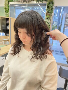 エイトヘアー(8 HAIR) コテ巻き風パーマ 無重力パーマ 髪質改善パーマ