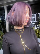 イエナ 渋谷(IENA)&nbsp;ピンクベージュクラゲヘアシースルーバングりんごちゃんヘア