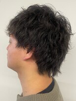 バーバーショップテト(barber shop tete)&nbsp;ショートウルフ×波巻きスパイラル