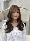 イエベ春におすすめ！ミルクティーベージュ/レイヤーカット