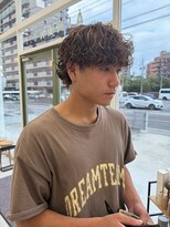 エマン(AIMANT)&nbsp;ハイライト　波巻きパーマ