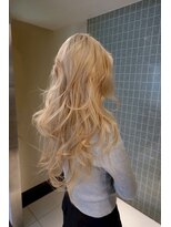 スノッブ(SNOB) 【広島ブリーチ】ミルキーベージュ×ロングレイヤー