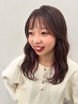 ハナ ビューティーヘアー(hana.)&nbsp;チョコレートブラウン×チェリーピンク