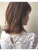 切りっぱなし大人ボブ＿くせ毛風,ヘアアレンジ,クラシカル