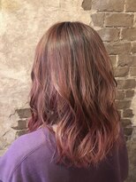 マギーヘア(magiy hair)&nbsp;[meyou]ジューシーピーチピンク☆ハイライトグラ