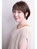 【REJOICE hair】マッシュショート×メルティブラウン