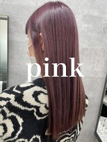 リリー(Lilley)&nbsp;【Lilley 稲永麻衣】ピンクバイオレット+透け感ヘア天神/今泉