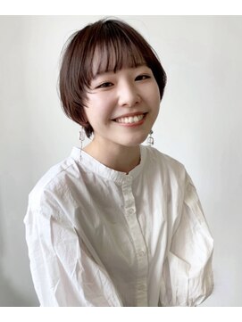 フィエル(fielu) チョコブラウン×マッシュショート×【ISAO】