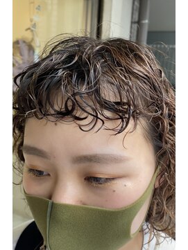 ラプト(rapt) お客様スナップ　前髪ギュンギュンパーマ